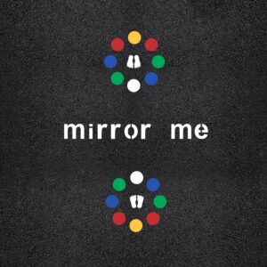 94" x 67" Mirror Me Stencil
