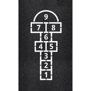 104" x 46" Hopscotch Stencil