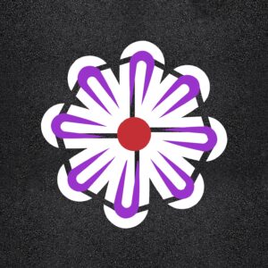 38" x 38" Flower Stencil
