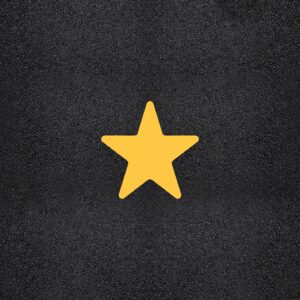 24" x 24" Star Stencil