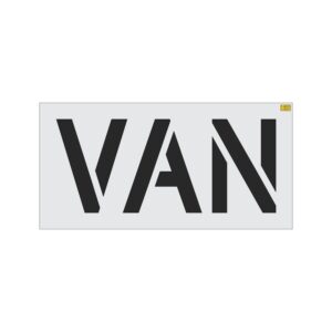 18" Aldi VAN Stencil