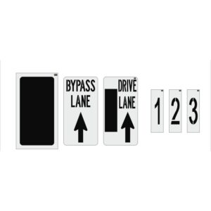 Amazon BYPASS DRIVE LANE Stencil
