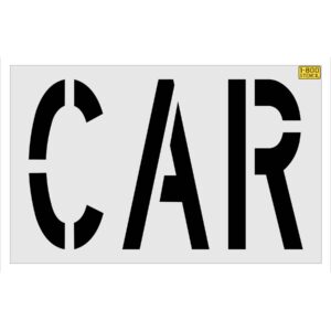 36" Costco CAR Stencil