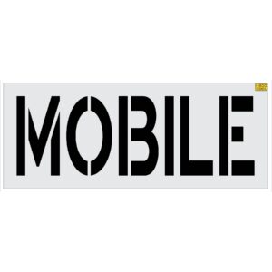 36" Retail MOBILE Stencil