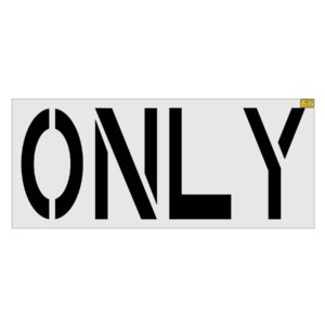 36" Chick-Fil-a ONLY Stencil