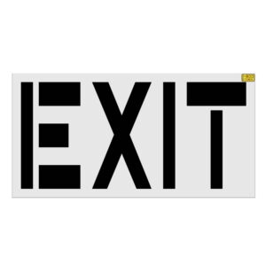 36" Chick-Fil-a EXIT Stencil