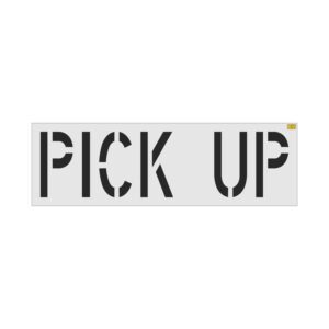24" Hyvee PICK-UP Stencil