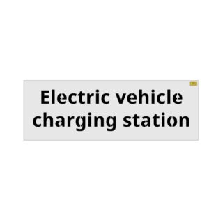 18" Ikea Electric vehicle charging station Stencil