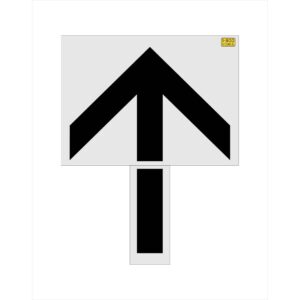 72" Ikea Straight Arrow Stencil