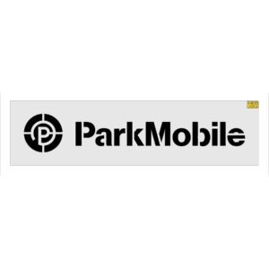 5.2" Park Mobile with Logo Stencil