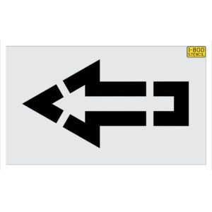 45" Sams Club Straight Arrow Stencil
