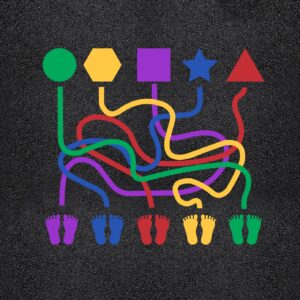 89" x 105" Shape Finder Stencil