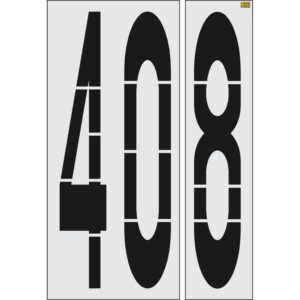 96" Dallas DOT 408 Stencil