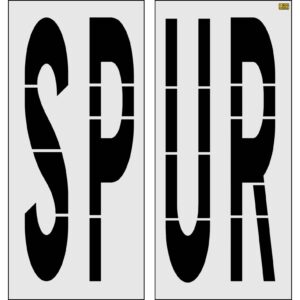 96" Dallas DOT SPUR Stencil
