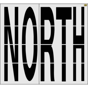 96" Georgia DOT NORTH Stencil