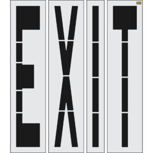 96" San Antonio DOT EXIT Stencil