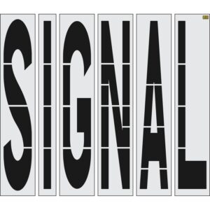 98" San Antonio DOT SIGNAL Stencil