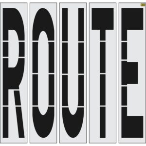 96" San Antonio DOT ROUTE Stencil